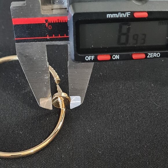 18k gold bangle - Nail cuff bangle - Pics part 2 - Picture 16 of 16